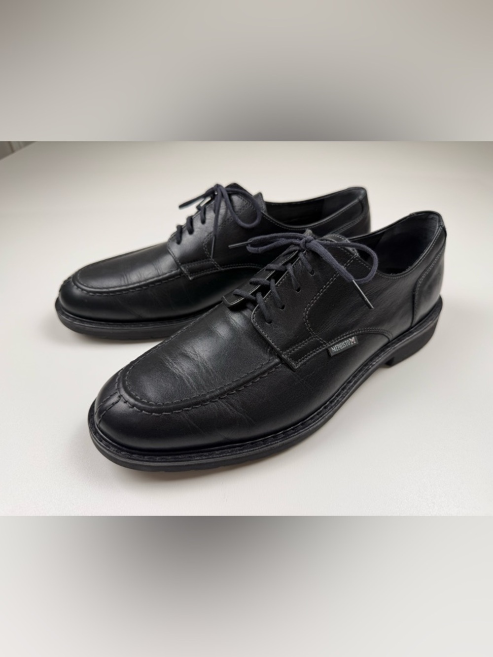 Mephisto Mens Phoebus 10.5 Leather Goodyear Welt Comfort Dress Shoes air relax